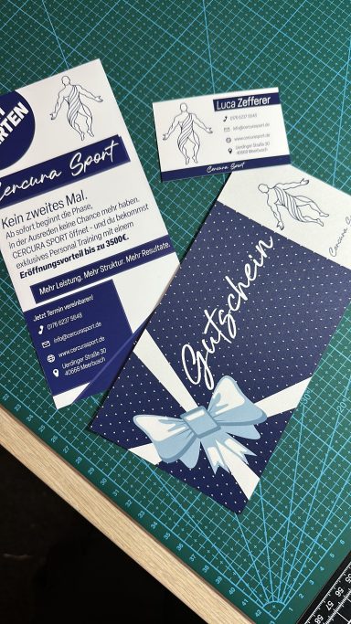 Grafikdesign und Printprodukte