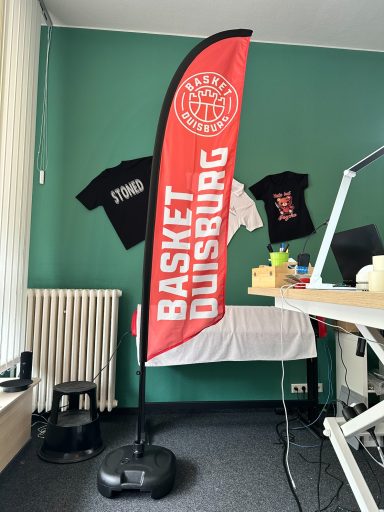 Beachflag und Eventwerbung